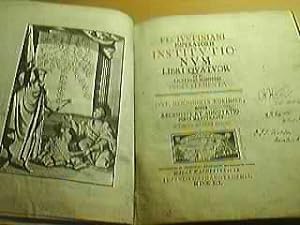 Fl. Iustiniani imperatoris Institutio num Libri Quatuor sev legitimae scientiae prima elementa