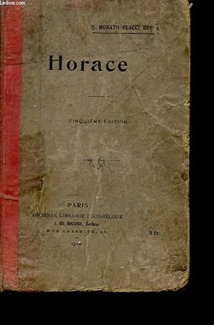 Seller image for HORACE for sale by Le-Livre