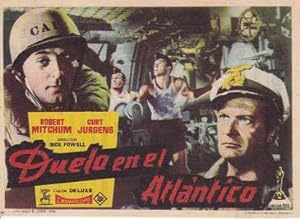 DUELO EN EL ATLANTICO - Cinema Alcázar de Elda (Alicante) - Director: Dick Powell - Actores: Robe...