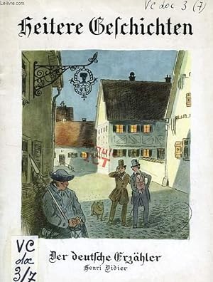 Bild des Verkufers fr HEITERE GESCHICHTEN zum Verkauf von Le-Livre