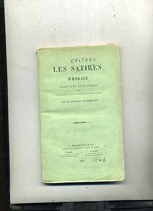 Bild des Verkufers fr LES PITRES. Traduites en franais avec le texte latin en regard et des notes par Em. Taillefert. zum Verkauf von Librairie CLERC