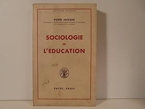 Seller image for Sociologie de l'Education for sale by Bidonlivre