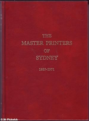 The Master Printers of Sydney, 1887-1971