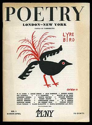 Bild des Verkufers fr Poetry London-New York: March-April 1956 zum Verkauf von Between the Covers-Rare Books, Inc. ABAA