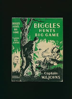 Image du vendeur pour Biggles Hunts Big Game mis en vente par Little Stour Books PBFA Member