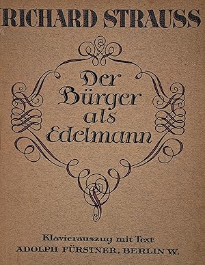Der Bürger als Edelmann. Komödie mit Tänzen von Molière. Freie Bühnenbearbeitung in drei Aufzügen...