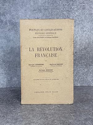 Imagen del vendedor de LA REVOLUTION FRAN�AISE. DEUXIEME EDITION, REVUE ET AUGMENTEE. a la venta por Librairie du Ch�teau de Capens