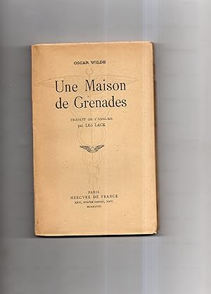 Seller image for UNE MAISON DE GRENADES.Traduit de l'anglais par Lo Lack for sale by Librairie CLERC