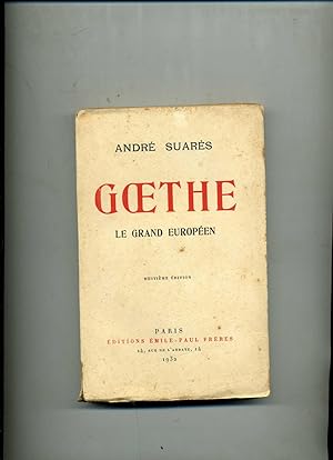 Seller image for GOETHE, le grand Europen. Huitime dition. for sale by Librairie CLERC