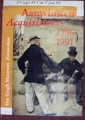 Bild des Verkufers fr Aanwinsten. Acquisitions. 1986 - 1991. Van Gogh Museum Amsterdam. zum Verkauf von Frans Melk Antiquariaat