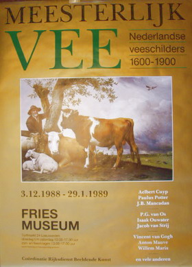 Seller image for Meesterlijk vee. Nederlandse veeschilders 1600 - 1900. Fries Museum 1988 - 1989. for sale by Frans Melk Antiquariaat