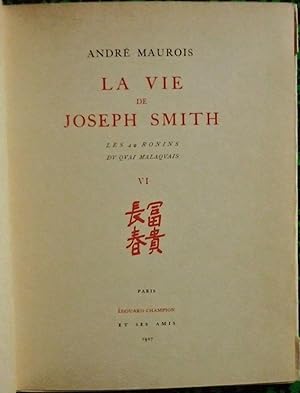 La vie de Joseph Smith