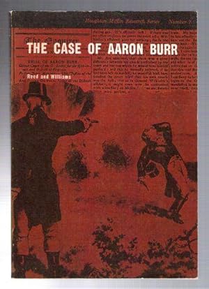 Image du vendeur pour The Case of Aaron Burr mis en vente par Gyre & Gimble