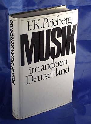 Immagine del venditore per Musik im anderen Deutschland venduto da Austin Sherlaw-Johnson, Secondhand Music