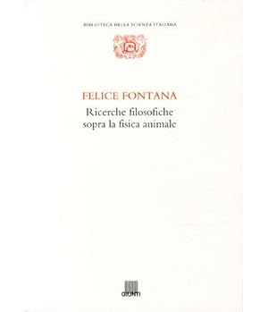 Imagen del vendedor de Ricerche filosofiche sopra la fisica animale. a la venta por LIBET - Libreria del Riacquisto