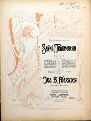Bild des Verkufers fr [Op. 47] Sneni. Trumereien (I-V). Cyklus zweihndiger Klavierstcke. Op. 47 zum Verkauf von Paul van Kuik Antiquarian Music