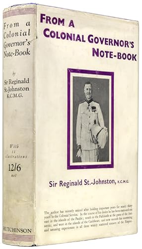 Immagine del venditore per From a Colonial Governor's Note-Book venduto da James Cummins Bookseller, ABAA