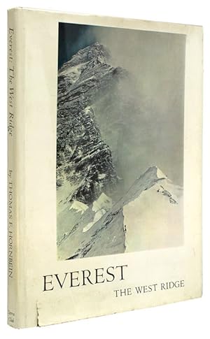 Bild des Verkufers fr Everest: The West Ridge zum Verkauf von James Cummins Bookseller, ABAA