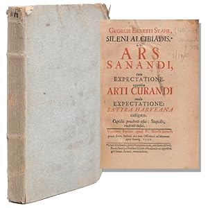 Imagen del vendedor de Ars Sanandi, cum expectatione, opposita Arti Curandi nuda Expectatione; Satyra Harveana castigatae a la venta por James Cummins Bookseller, ABAA