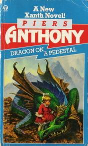Imagen del vendedor de Dragon on a Pedestal : A Xanth Novel a la venta por Caerwen Books
