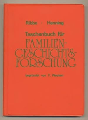 Bild des Verkufers fr Taschenbuch fr Familiengeschichtsforschung. zum Verkauf von Leonardu