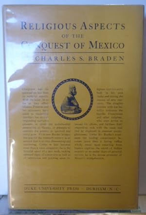 Immagine del venditore per RELIGIOUS ASPECTS OF THE CONQUEST OF MEXICO venduto da RON RAMSWICK BOOKS, IOBA