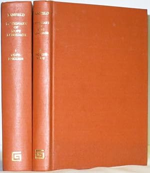 Dictionary of the Nupe Language. Volume I: Nupe-English. Volume 2: English-Nupe.