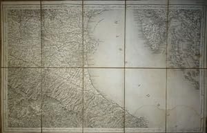 Seller image for Carta che comprende il Golfo di Venezia fino ad Ancona, con parte dell'Istraia e golfo del Quarnero, e a occidente da Verona a Lucca. for sale by DARIS SAS