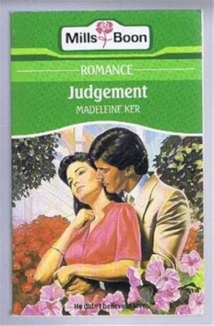 Seller image for Judgement for sale by Bailgate Books Ltd