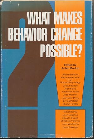 What Makes Behavior Change Possible?