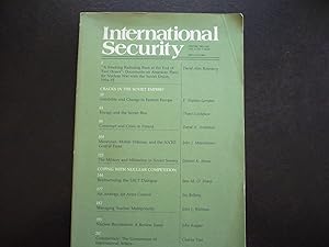 Immagine del venditore per International Security: Center for Science and International Affairs; Vol. 6 No. 3. venduto da J. King, Bookseller,