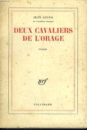 Seller image for DEUX CAVALIERS DE L'ORAGE. for sale by Le-Livre