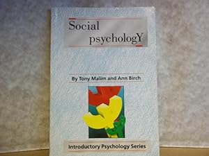 Imagen del vendedor de Social Psychology a la venta por Carmarthenshire Rare Books