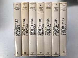 HISTORIA DE LA ARQUITECTURA ESPAÑOLA - 7 TOMOS