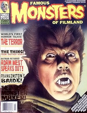 FAMOUS MONSTERS of FILMLAND No. 207 (NM)