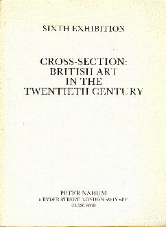 Immagine del venditore per Cross-Section: British Art in the Twentieth Century venduto da LEFT COAST BOOKS