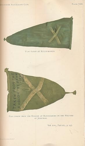 Imagen del vendedor de History of the Berwickshire Naturalists' Club. Volume XVI 1896-1898 a la venta por Barter Books Ltd