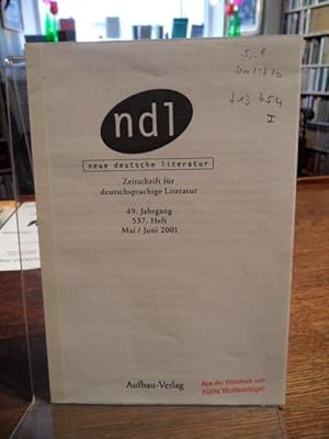 Ovid und die Muse Echo. Private Kopie aus : ndl neue deutsche literatur. Zeitschrift für deutschs...