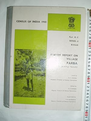 Seller image for Survey Report on Village Parba (A Village Re-study) for sale by Expatriate Bookshop of Denmark