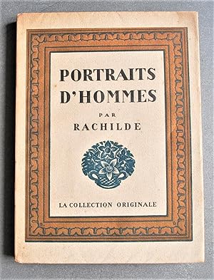 Seller image for Portraits d'Hommes. Bois De Boullaire. Portrait De L'auteur Par Ouvr. for sale by BALAGU LLIBRERA ANTIQURIA