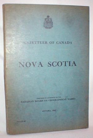 Gazetteer of Canada; Nova Scotia (Cat. No. M69-1461)