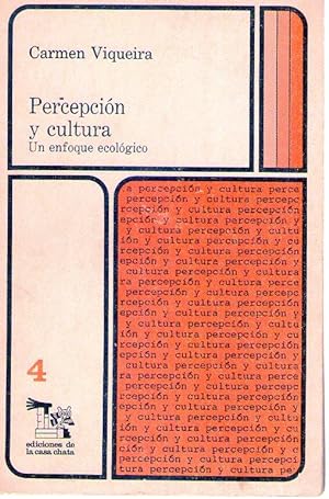 Imagen del vendedor de PERCEPCION Y CULTURA. Un enfoque ecolgico a la venta por Buenos Aires Libros