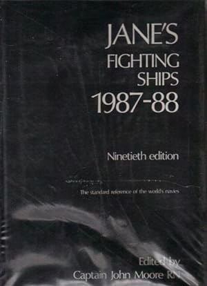 Bild des Verkufers fr JANE'S FIGHTING SHIPS 1987-88 zum Verkauf von Black Stump Books And Collectables