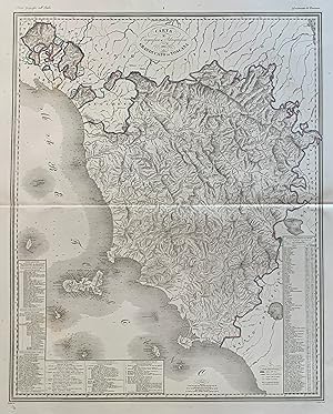 Carta Orografica e Idrografica del Granducato di Toscana