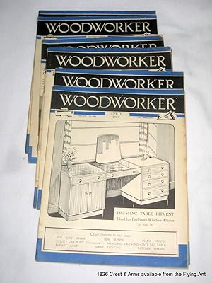 WOODWORKER. 1951 Monthly Magazine, May, June, July, August, September, October, November, or Dece...