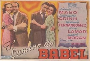EL CAMINO DE BABEL - Director: Jerónimo Mihura - Actores: Alfredo Mayo, Guillermina Grinn, Fernan...