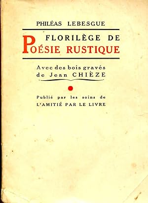 Imagen del vendedor de Florilge de posie rustique a la venta por Sylvain Par