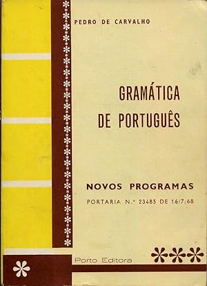Seller image for Gramatica de portugues, novos programas, portaria N 23485 de 16/7/68 for sale by Sylvain Par