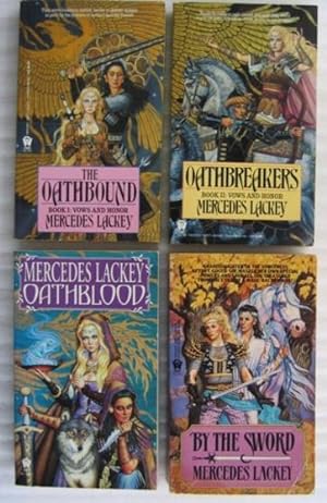 Seller image for Valdemar: "Vows and Honor" quartet: book (1) one "Oathbound", book (2) two "Oathbreakers", book (3) three "Oathblood", book (4) four "By the Sword" -the complete "Valdemar: Vows and Honor" quartet for sale by Nessa Books