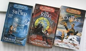 Seller image for Sword, Ring and Chalice trilogy: book (1) one "The Sword", book (2) two "The Ring", book (3) three "The Chalice" -the complete 3 volume set of "Sword, Ring and Chalice" trilogy for sale by Nessa Books